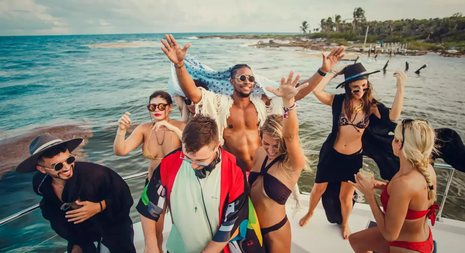 Private Catamaran Party in Cozumel