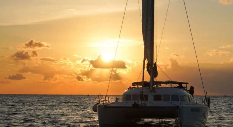 Private Luxury Sunset Cruise in Cozumel