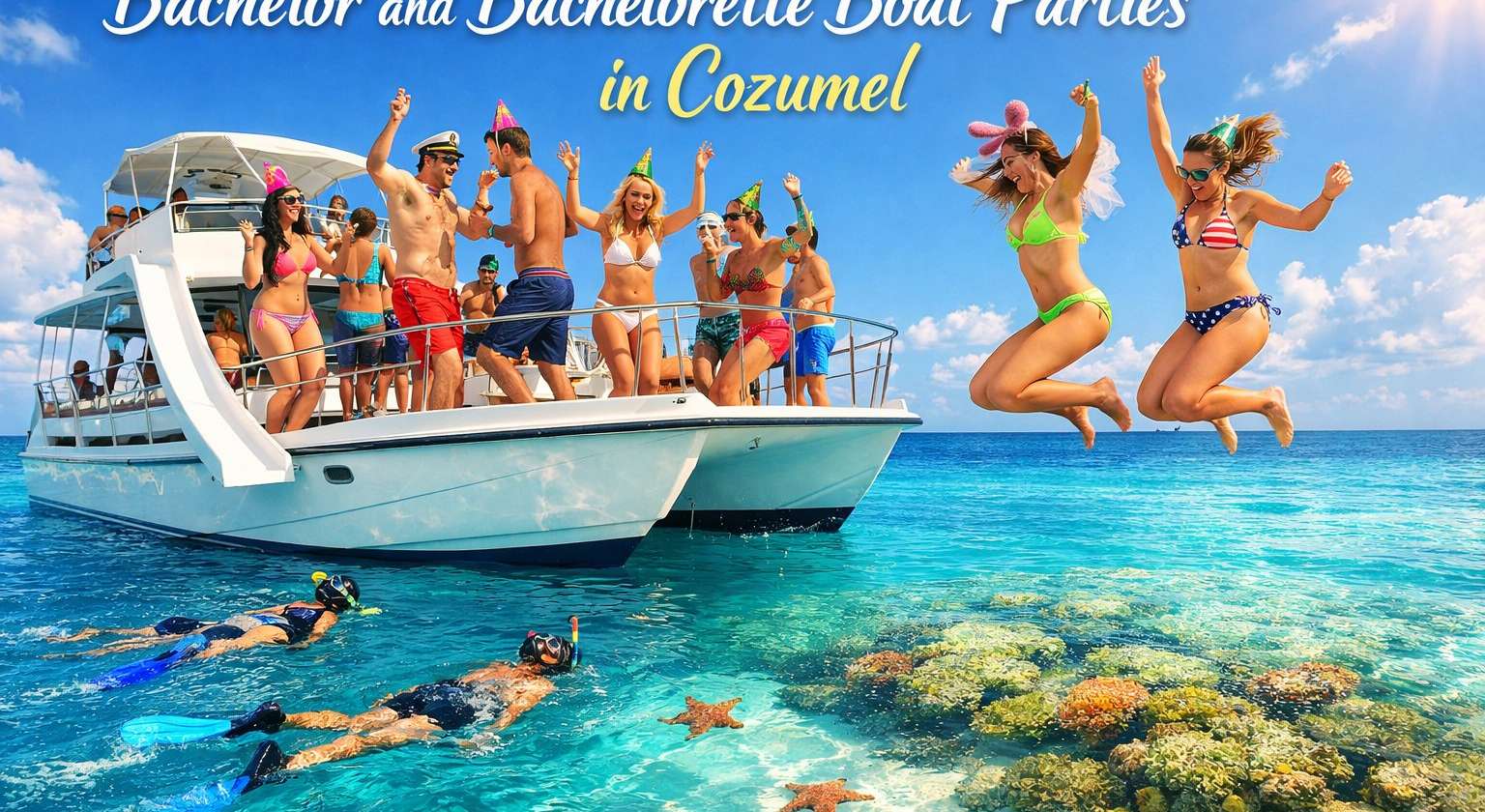 Bachelor and Bachelorette Boat Parties in Cozumel