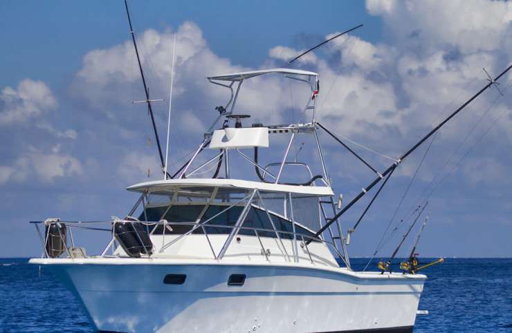 Mia Rose 30 Aquasport Cozumel fishing charter boat