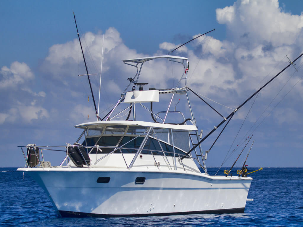 Mia Rose 30 Aquasport Cozumel fishing charter boat