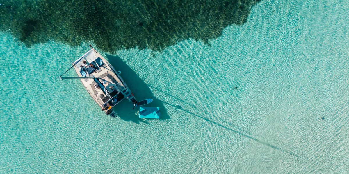 36ft La Yoya Catamaran Rental Cozumel Private Sailing Charter