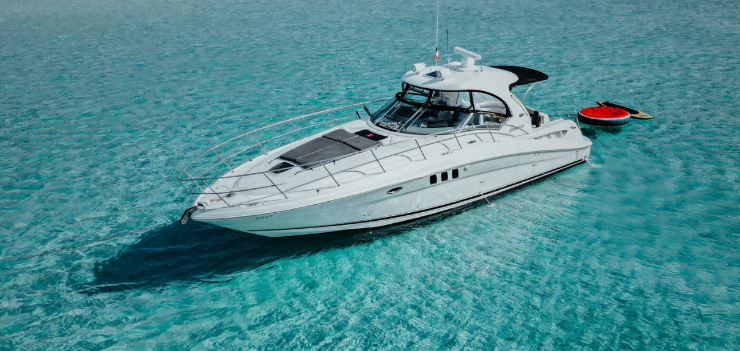 Sea Ray 40 yacht charter in Cozumel Mexico luxury private boat rental