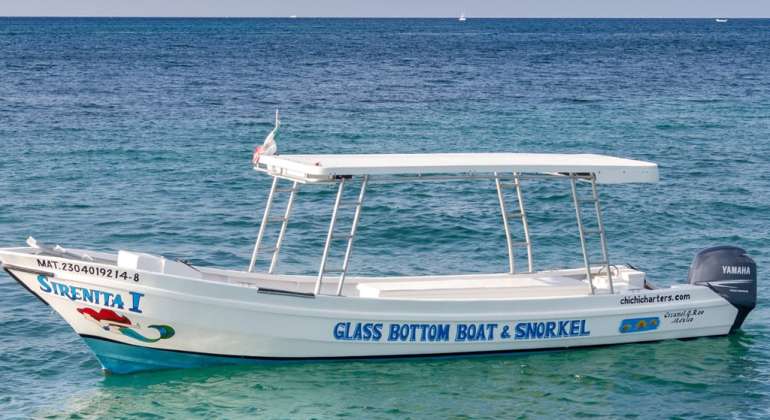 Glass Bottom Boat Cozumel | Sirenita 29′ Snorkeling Boat